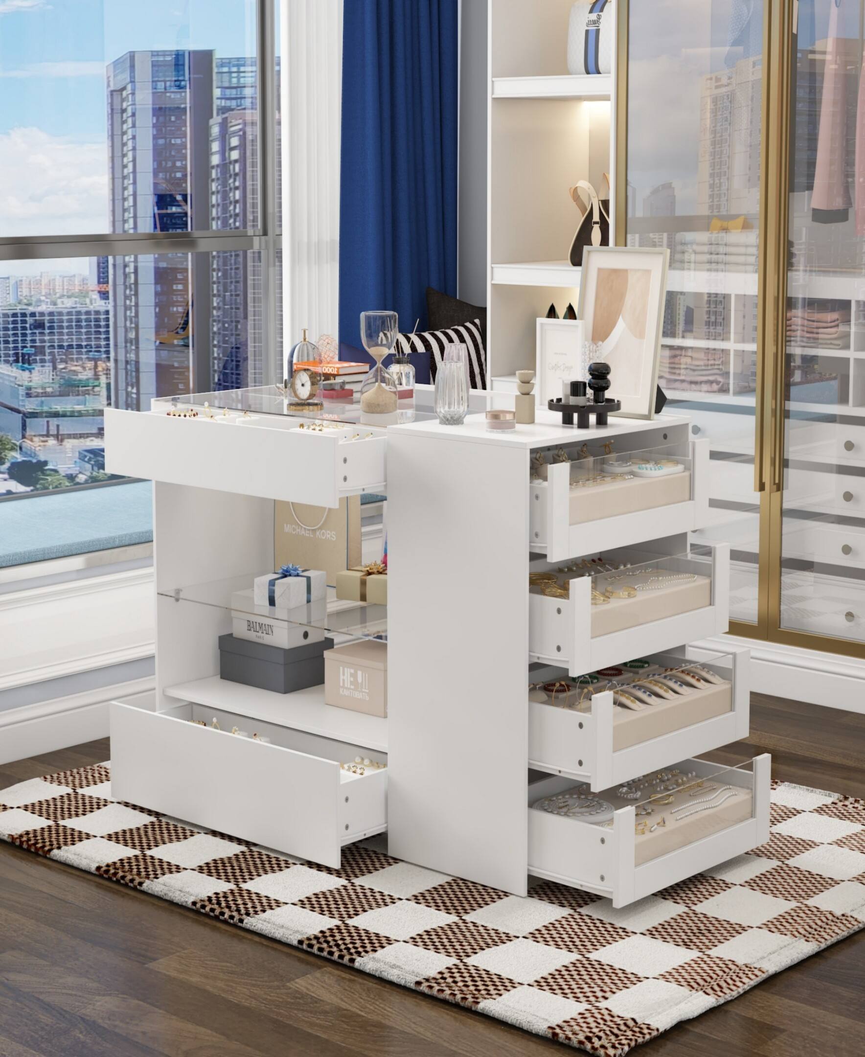 Sure, here is the corrected and grouped text from the image:

- Michael Kors
- Balmain
- Héritage
- 122