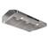 Angle. Onefly - 36 inches - Externally Vented - Under Cabinet Range Hood - Stainless steel.