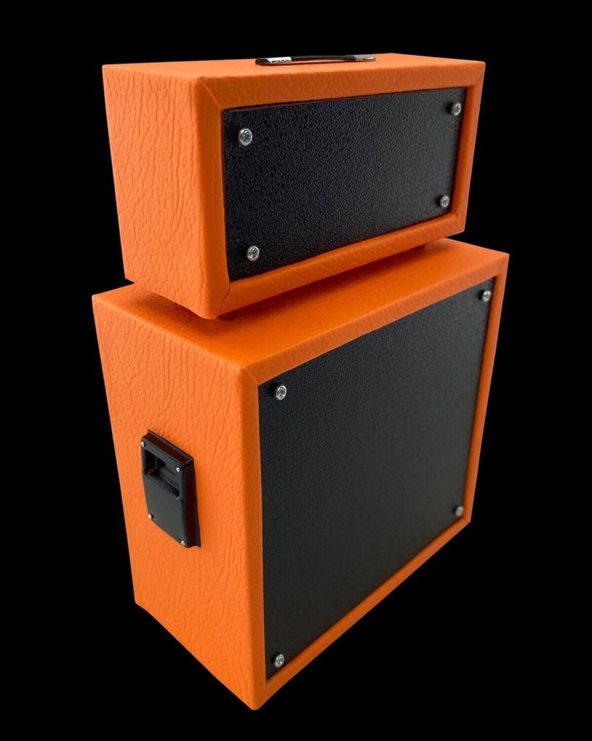 Alt View 2. Axe Heaven - Axe Heaven Orange ROCKER 30 Miniature Stack Guitar Amplifier Replica Collectible OA-AMP-2   - Collectibles - Multicolor.