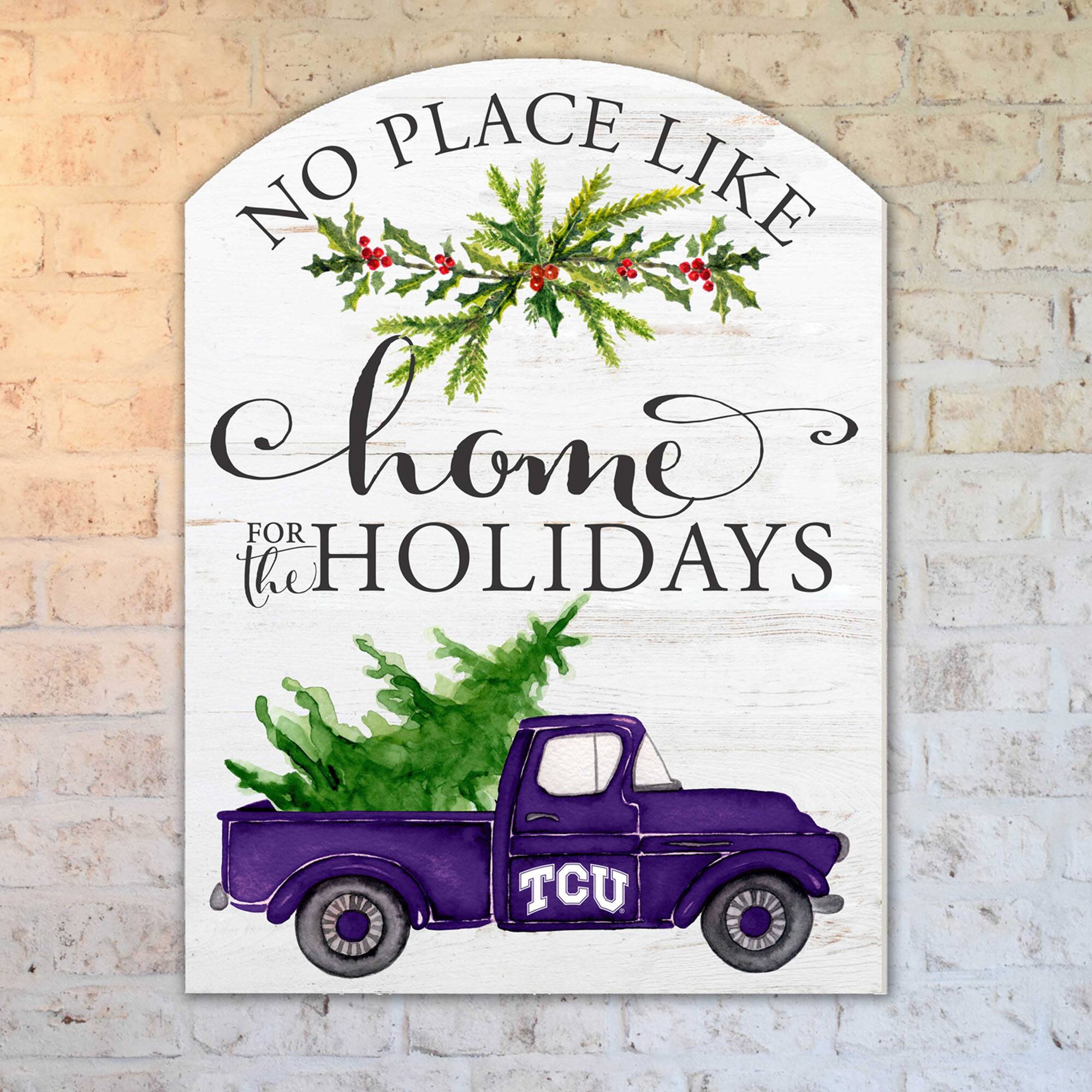 NO PLACE LIKE  
home  
FOR THE HOLIDAYS  

TCU