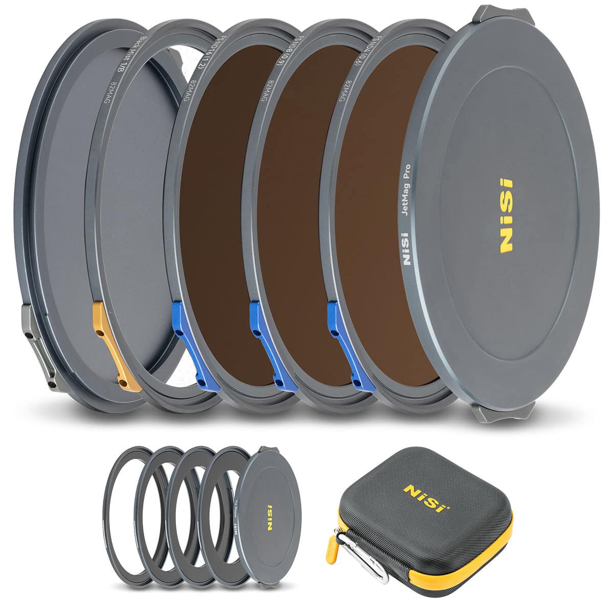 NiSi - JetMag Pro 82MAG Filmmaker Magnetic Filter Kit with 4x Adapter Rings