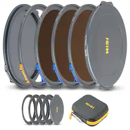 NiSi - JetMag Pro 82MAG Filmmaker Magnetic Filter Kit with 4x Adapter Rings