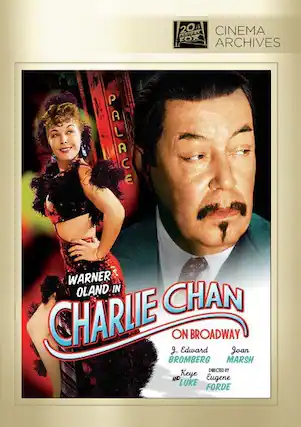Front. Charlie Chan On Broadway - DVD.