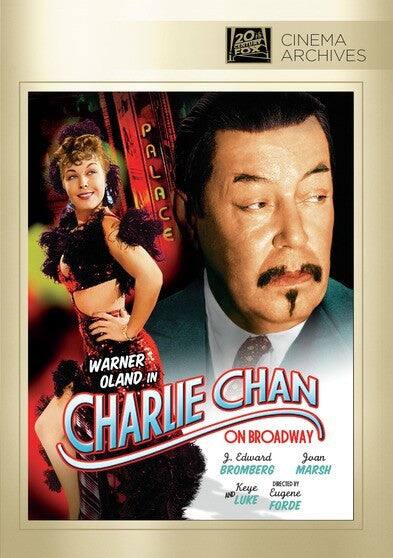 Front. Charlie Chan On Broadway - DVD.