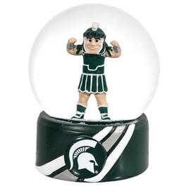 Evergreen Enterprises - Michigan State Spartans 100mm Mascot Glass Water Globe - Multicolor