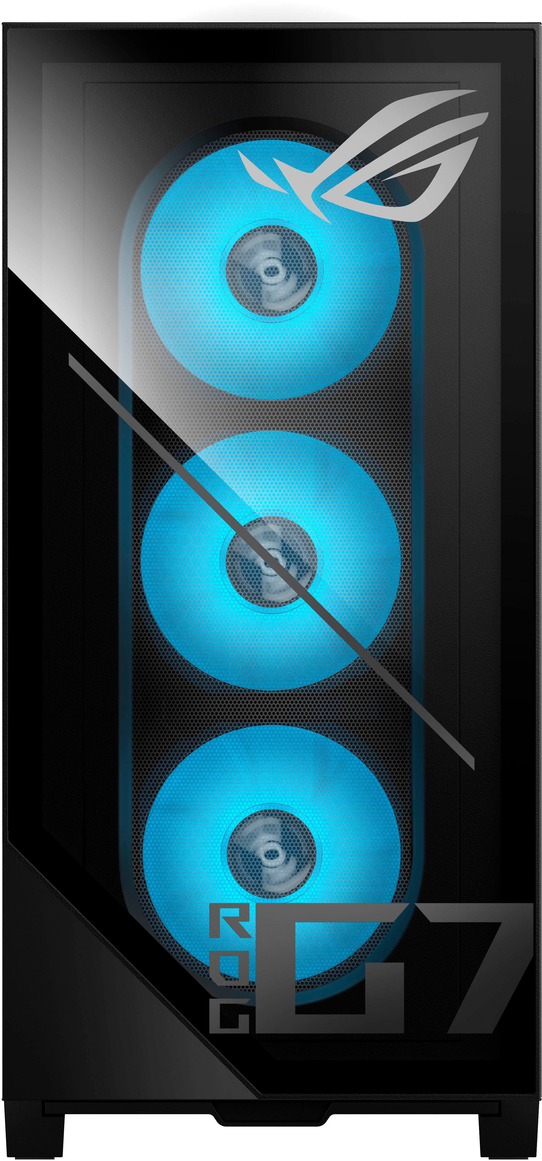 Alt View 14. ASUS - ROG G700 Gaming Desktop - Intel Core Ultra 7 265KF - 32GB Memory - NVIDIA GeForce RTX 5070 12GB - 2TB SSD - Black.