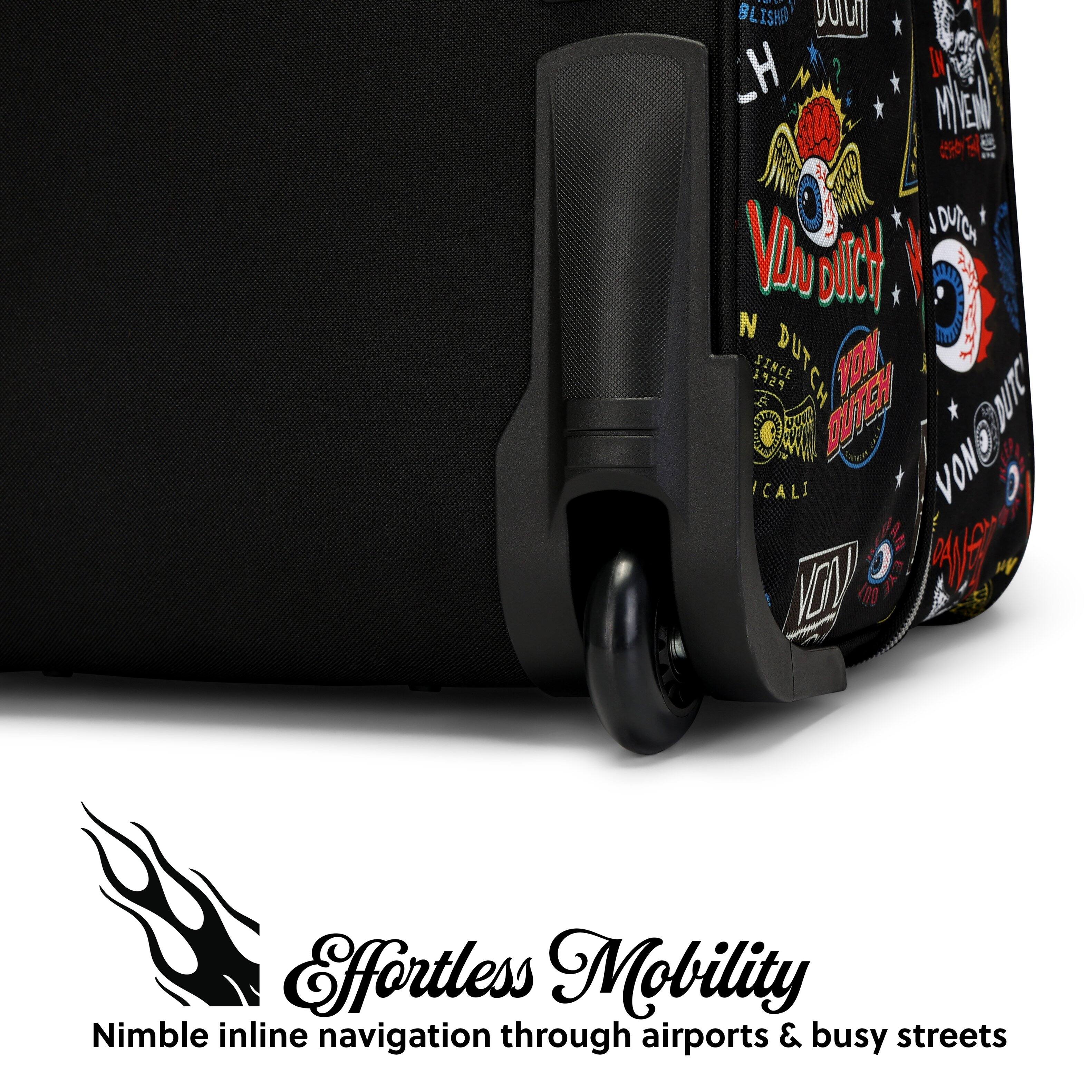 Effortless Mobility  
Nimble inline navigation through airports & busy streets