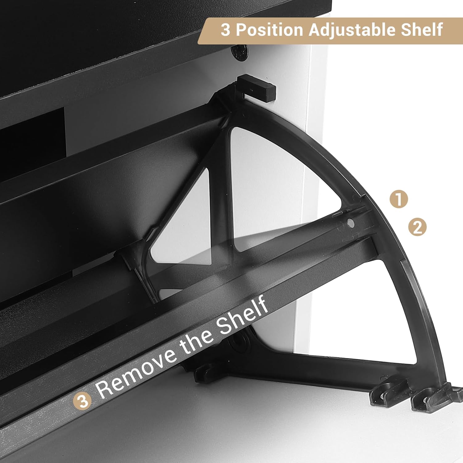 3 Position Adjustable Shelf

1
2
3 Remove the Shelf