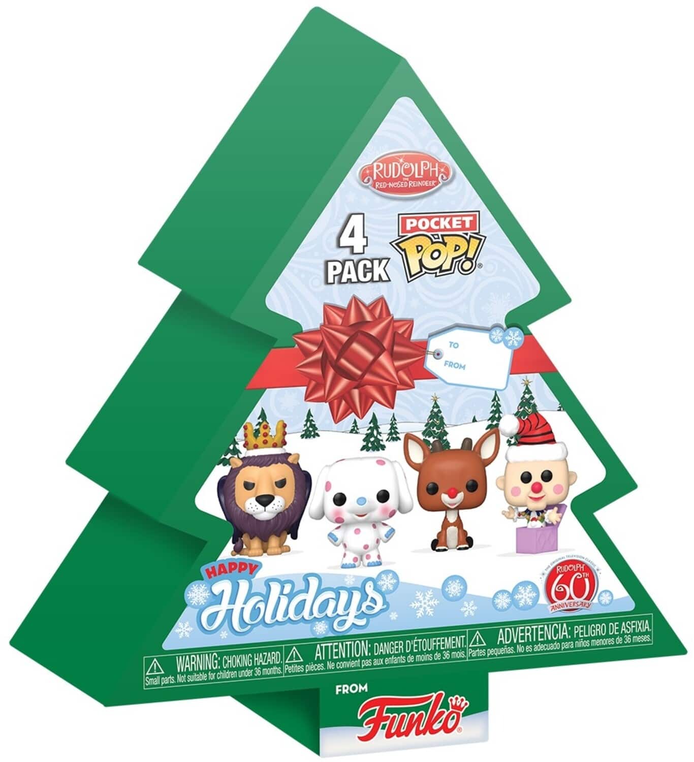 Photos - Action Figures / Transformers Funko Pocket POP!: Rudolph - Tree Holiday Box - Collectibles - Multicolor 889698799430