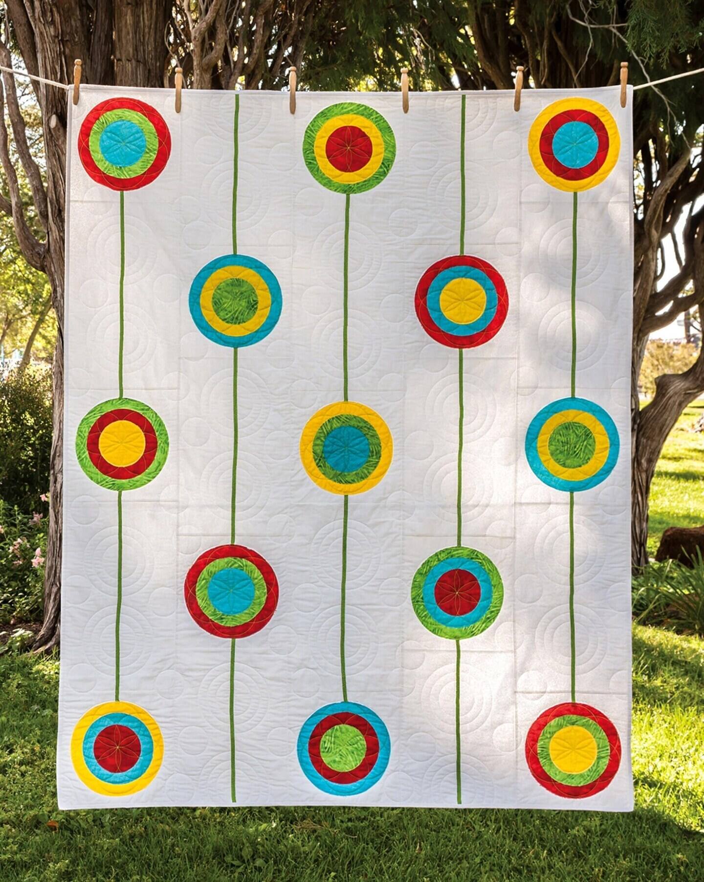 Alt View 2. AccuQuilt - GO! Big Circle-4, 6", 7", 8" Die - Multicolor.