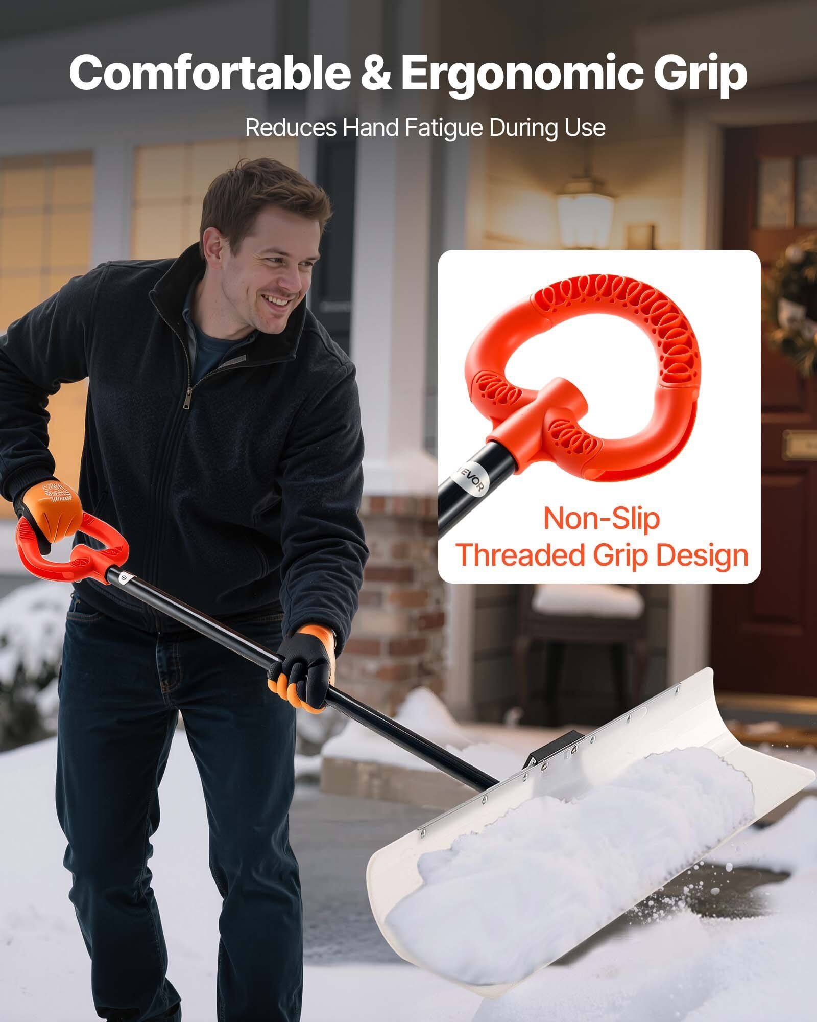 Comfortable & Ergonomic Grip  
Reduces Hand Fatigue During Use  

Non-Slip Threaded Grip Design