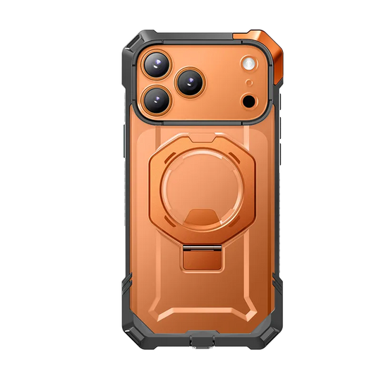 Alt View 1. SUPCASE - UB Grip Rugged MagSafe Case for iPhone 17 Pro Max – Heavy-Duty Protection with Magnetic Charging Support - Coral.