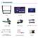Accessories
- Frame
- Machine
- Manual
- Power Cable
- GPS Antenna
- USB Cable (4 pin / 6 pin)
- Reversing line Antenna adapter cable
- Screw & Screwdriver
- Canbus