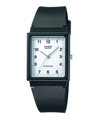 Casio Men's Rectangular Analog Watch with White Dial MQ 27 7B Casio Men's Rectangular Analog Watch with White Dial MQ 27 7B