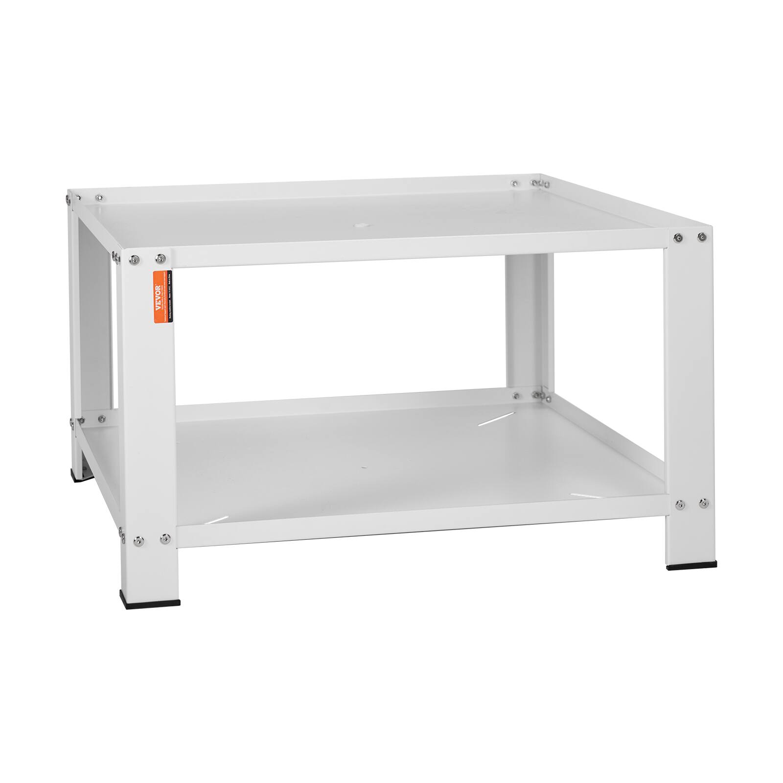 Alt View 5. VEVOR - Laundry Pedestal with Storage Shelf, 28"Lx28" Wx16" H,Washer And Dryer Base Stand Platform Universal Fit 660lbs Capacity - White.