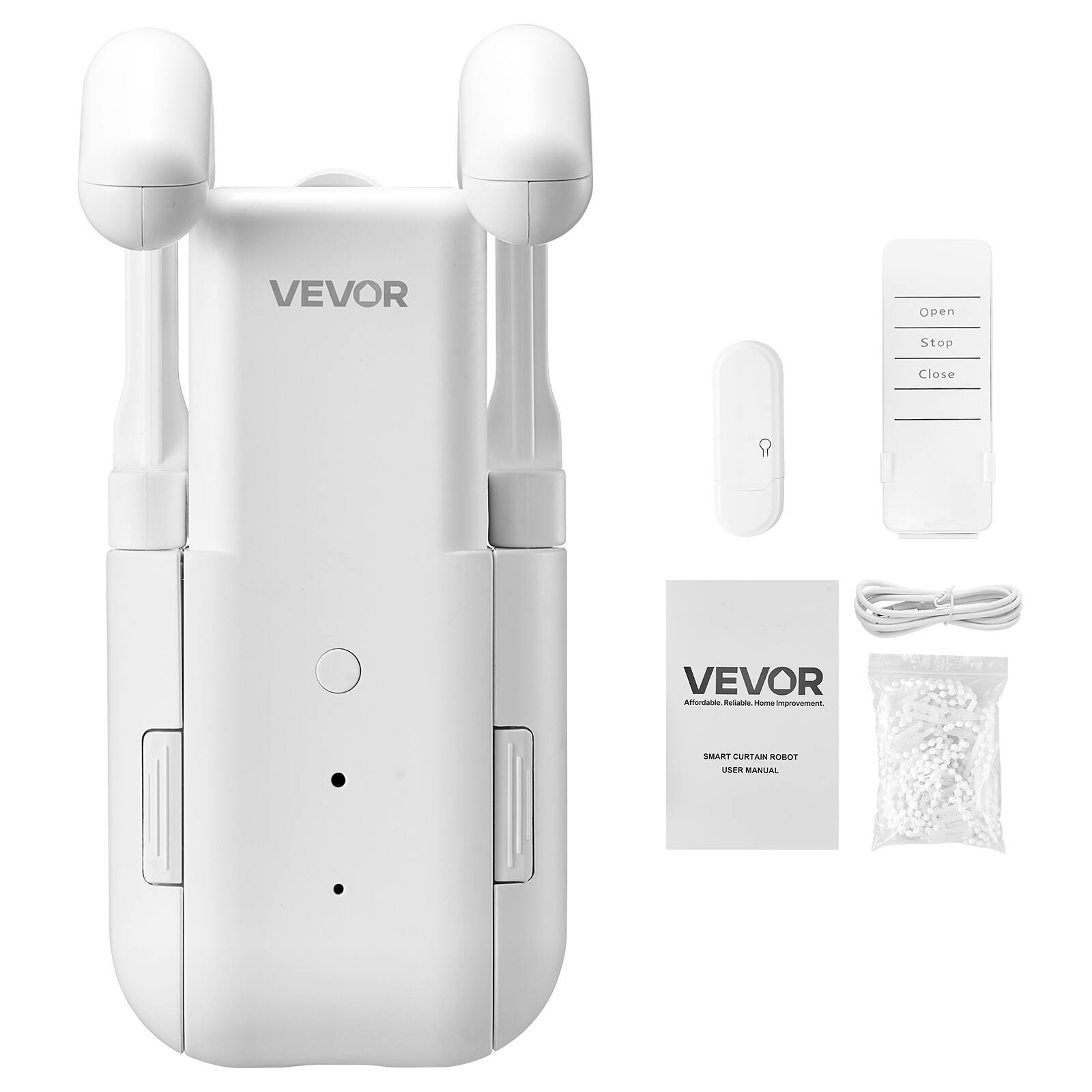 VEVOR Open Stop Close VEVOR Aondatoe Veaia nohi SMART CURTAIN LIN ROBOT udn SANUAL