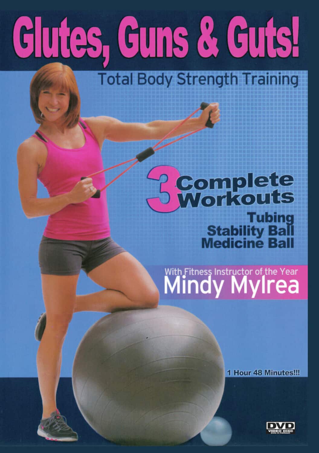Mindy Mylrea: Glutes, Guns & Guts   - DVD price history on PriceWatchPro
