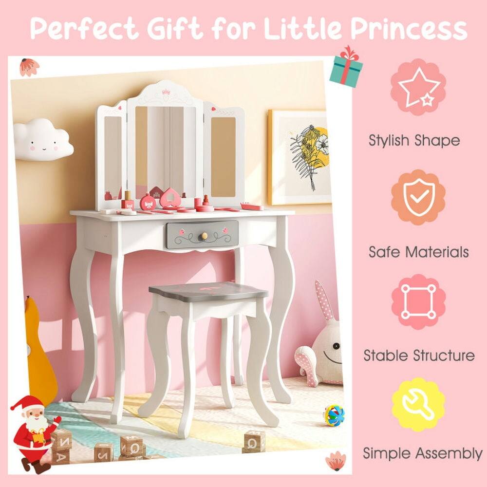 Perfect Gift for Little Princess

Stylish Shape  
Safe Materials  
Stable Structure  
Simple Assembly
