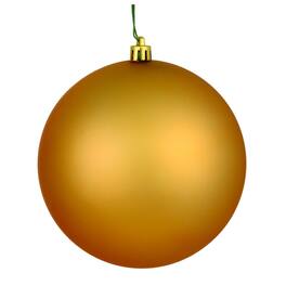 Vickerman - 6" Matte Ball UV Drilled 4 per Bag - Copper Gold