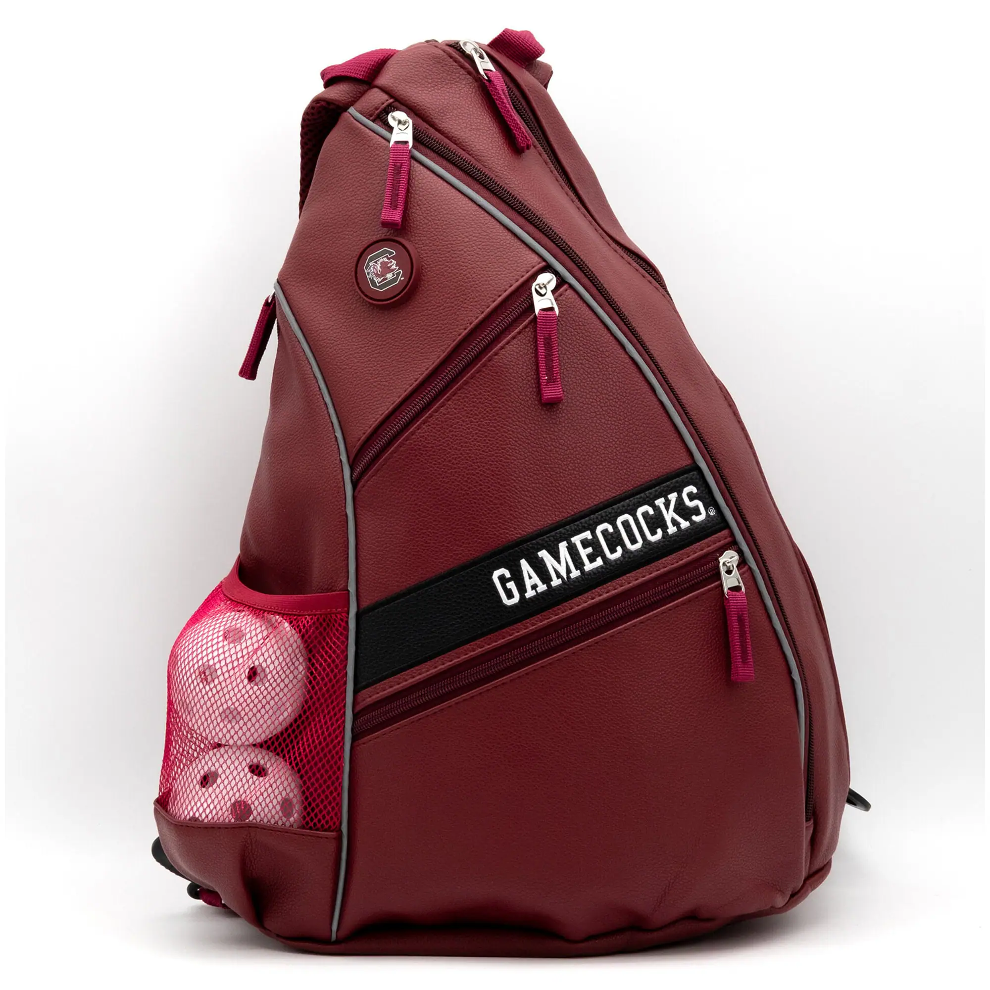 Alt View 3. Team Golf - South Carolina Gamecocks Embroidered Team Pickleball Backpack - Multicolor.