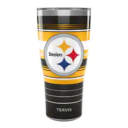 Tervis - Pittsburgh Steelers 30oz. Hype Stripes Tumbler - Multicolor