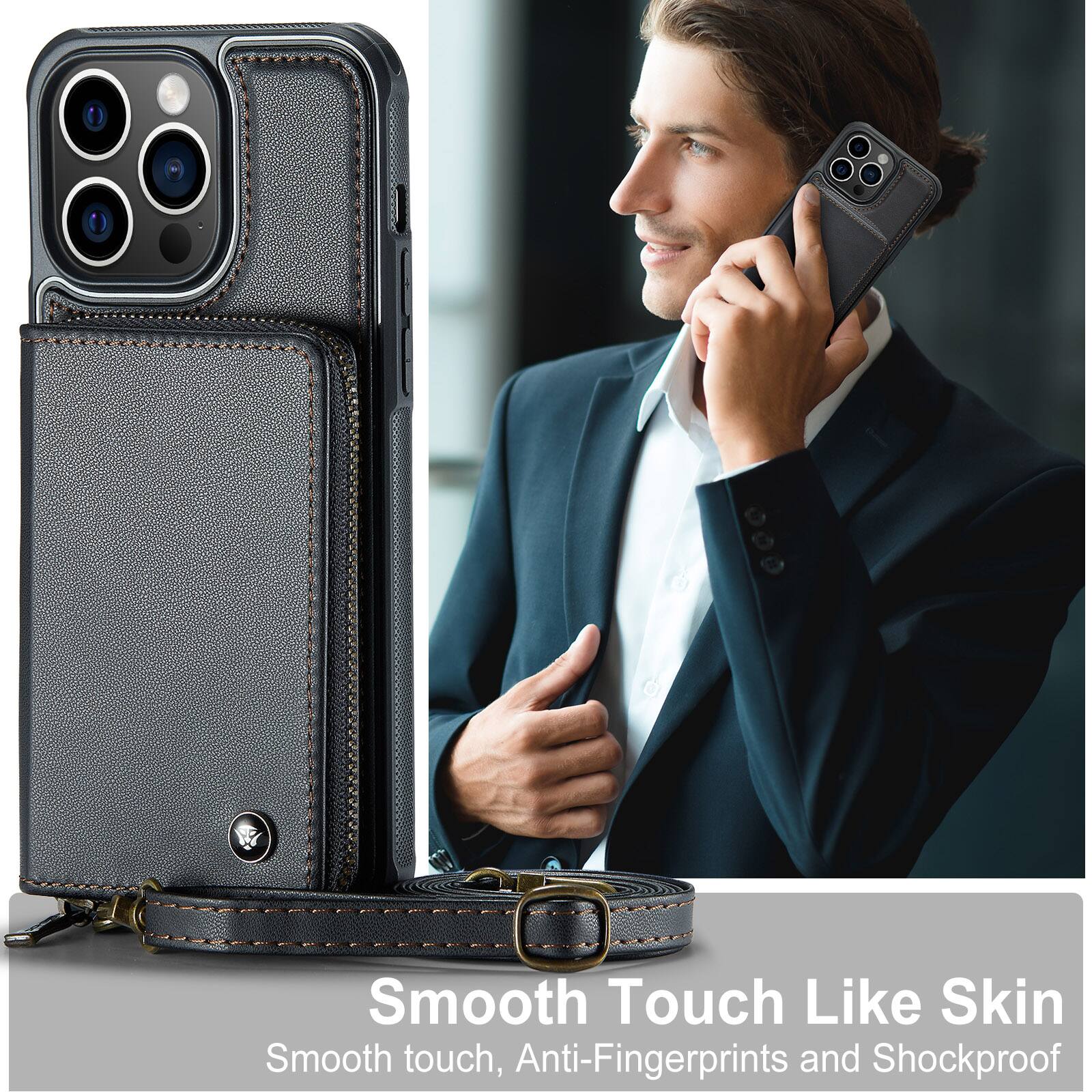 Smooth Touch Like Skin  
Smooth touch, Anti-Fingerprints and Shockproof