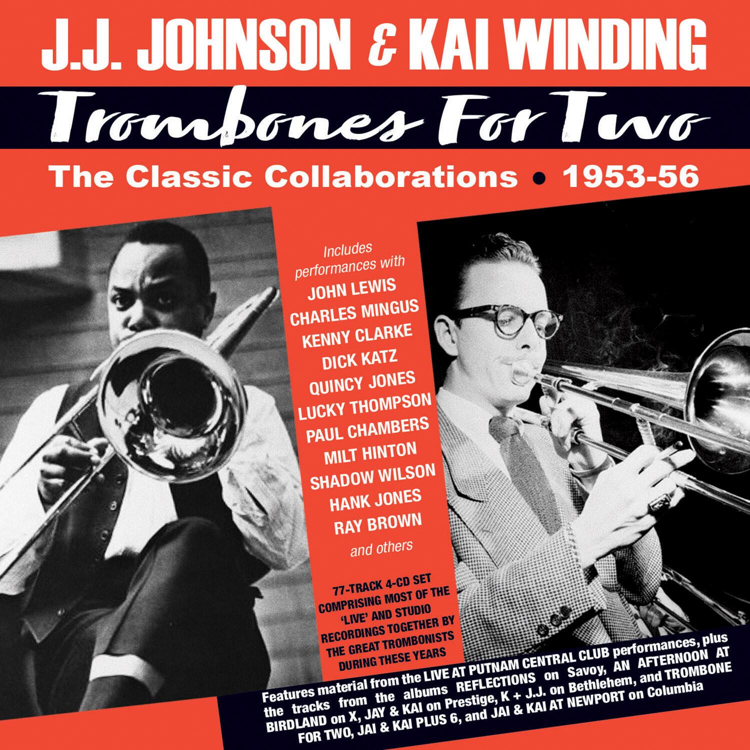 Johnson,J.J. / Winding,Kai - Trombones For Two: The Classic Collaborations 1953-56   - COMPACT DISCS [CD] price history on PriceWatchPro