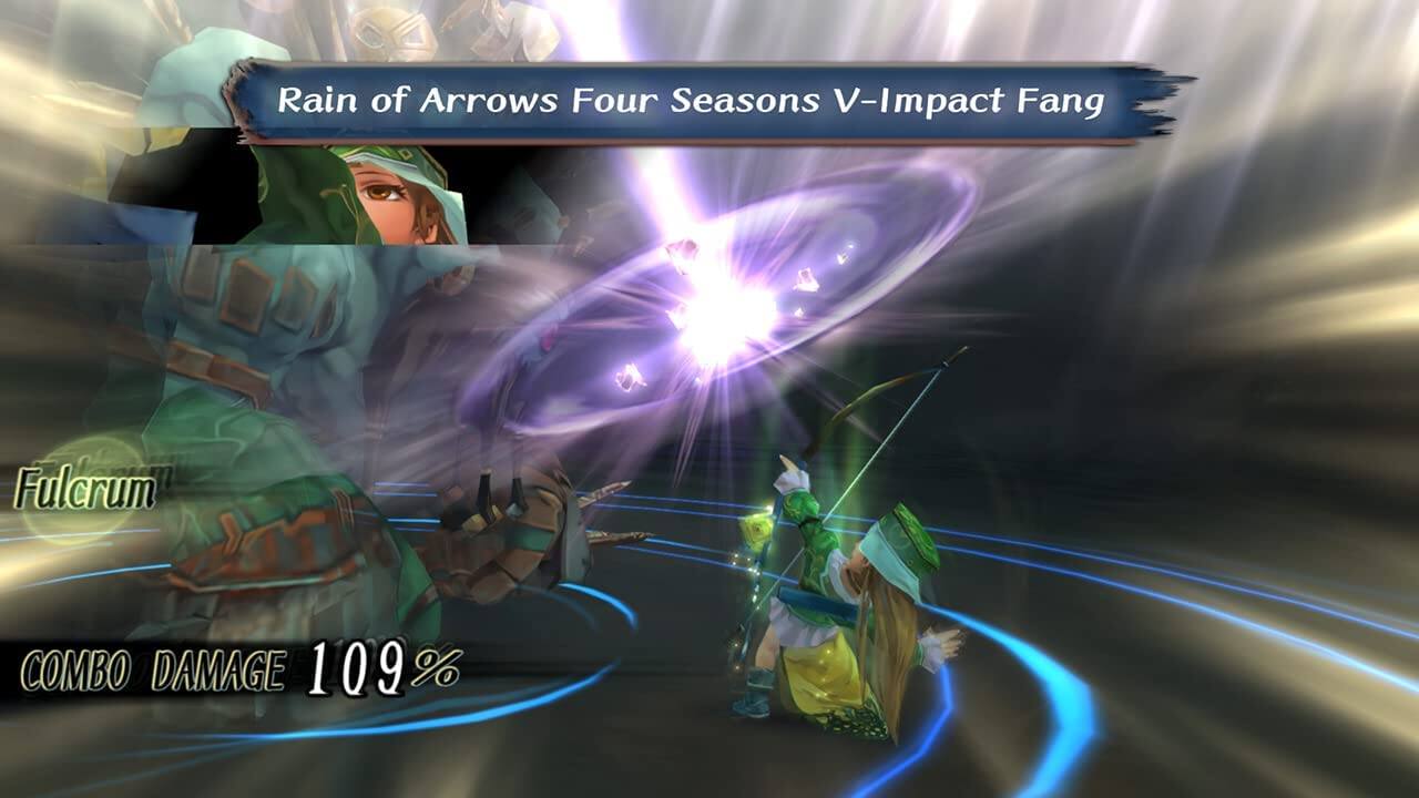 Rain of Arrows Four Seasons V-Impact Fang  
Fulcrum  
COMBO DAMAGE 109%