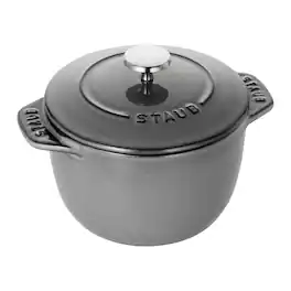 Staub - Cast Iron 0.75-qt Petite French Oven - Graphite Grey