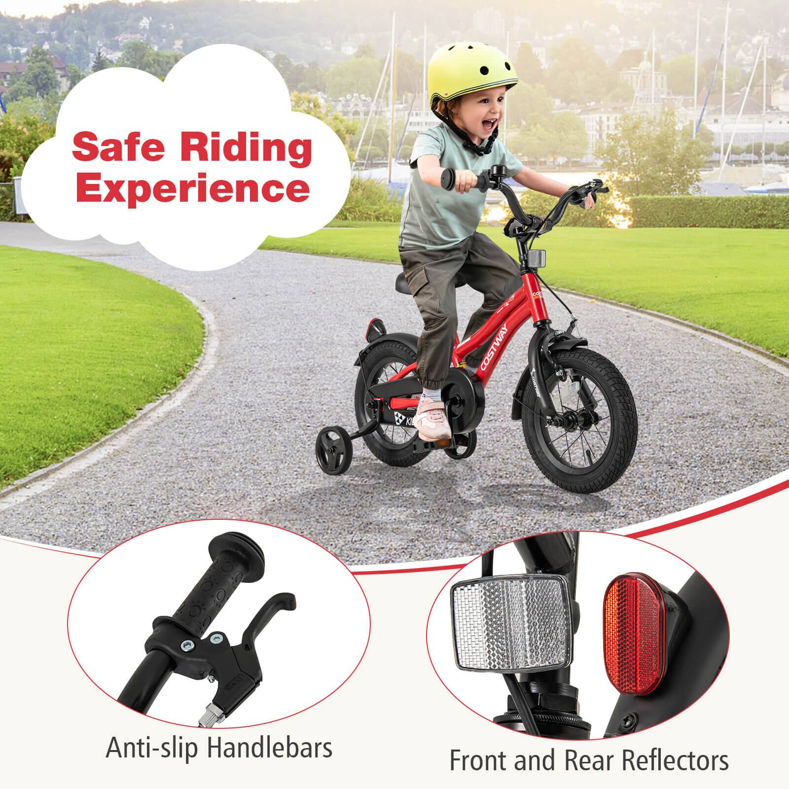 Safe Riding Experience

- Anti-slip Handlebars
- Front and Rear Reflectors