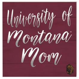 Jardine - Montana Grizzlies 10'' x 10'' Mom Plaque - Maroon