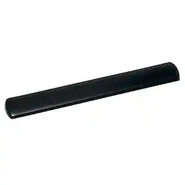 3M - Gel Wrist Rest for Keyboards, Non-Skid Base - Black