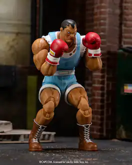 Jada Toys - Street Fighter Balrog 1/12 Scale Deluxe Action Figure - COLLECTIBLES - Multicolor