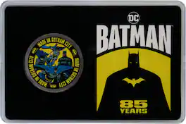 PopMarket - DC Batman - Limited Edition Coin - 85th Anniversary - COLLECTIBLES - Multicolor