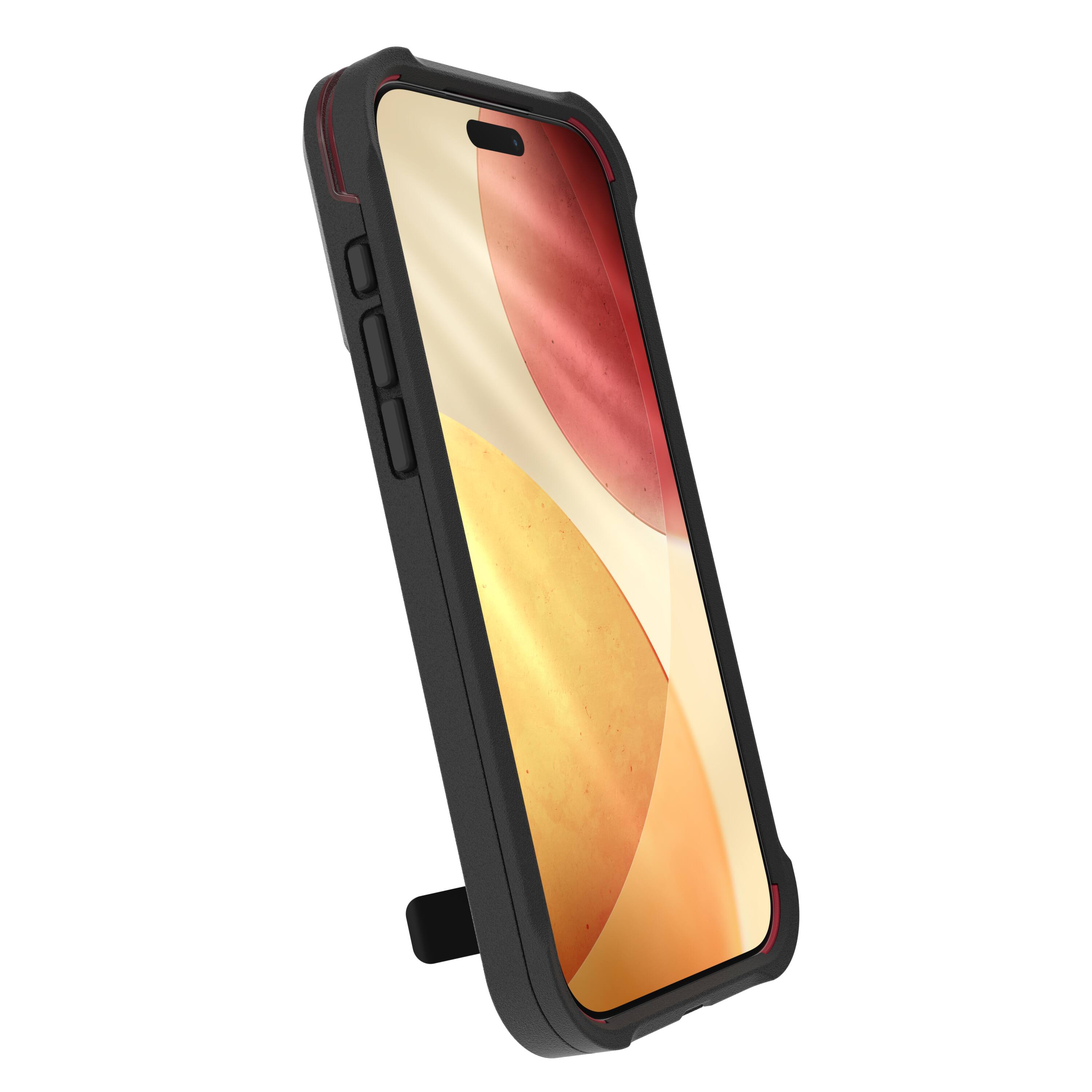 Alt View 18. ZAGG - Rainier Snap with Kickstand for Apple iPhone 17 Pro Max - Smoke Black.