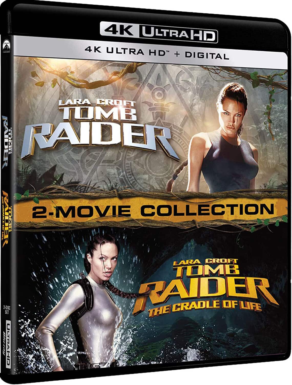 Lara Croft Tomb Raider: 2 Movie Collection  - 4K Blu-Ray