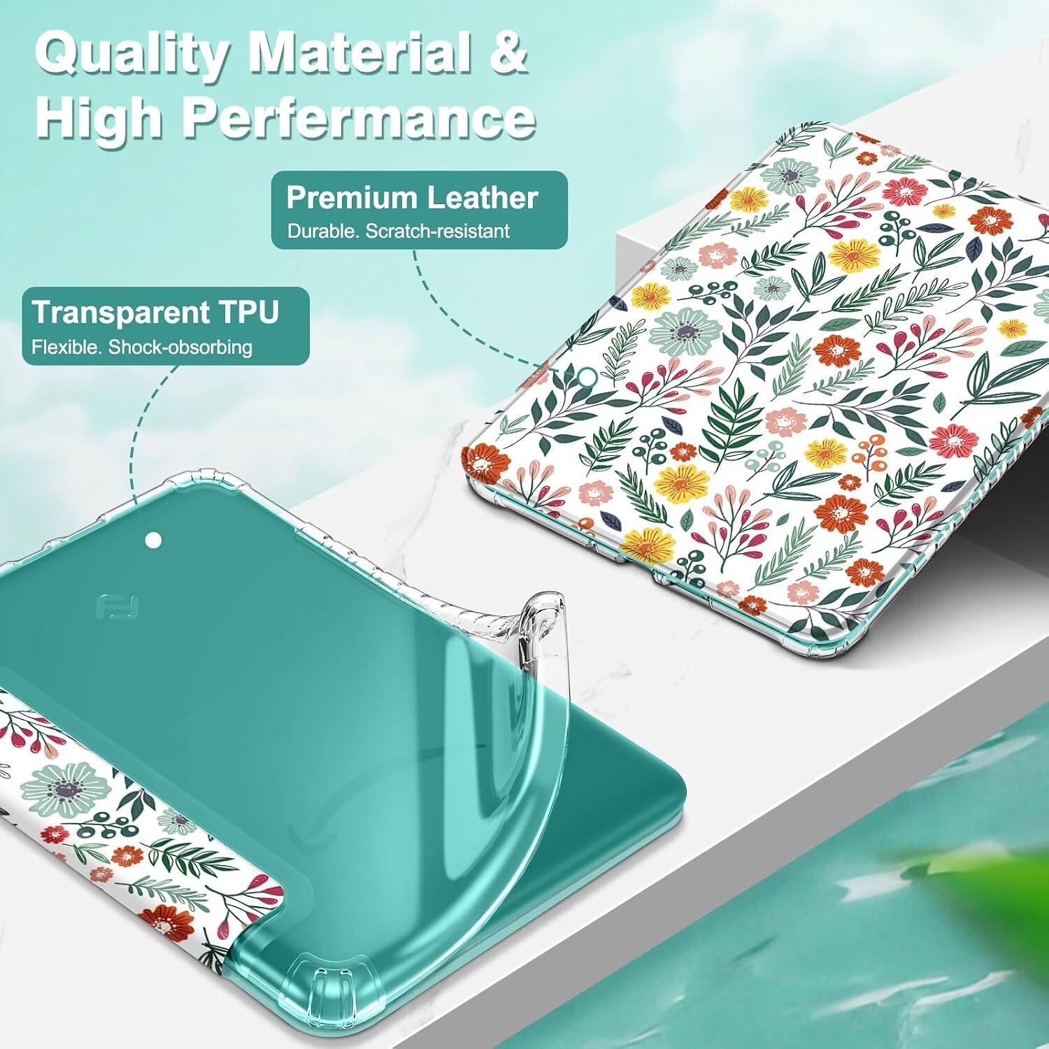 Quality Material & High Performance

Premium Leather
Durable. Scratch-resistant

Transparent TPU
Flexible. Shock-absorbing