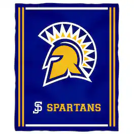 Vive La Fete - San Jose State Spartans 36'' x 48'' Children's Mascot Plush Blanket - Multicolor