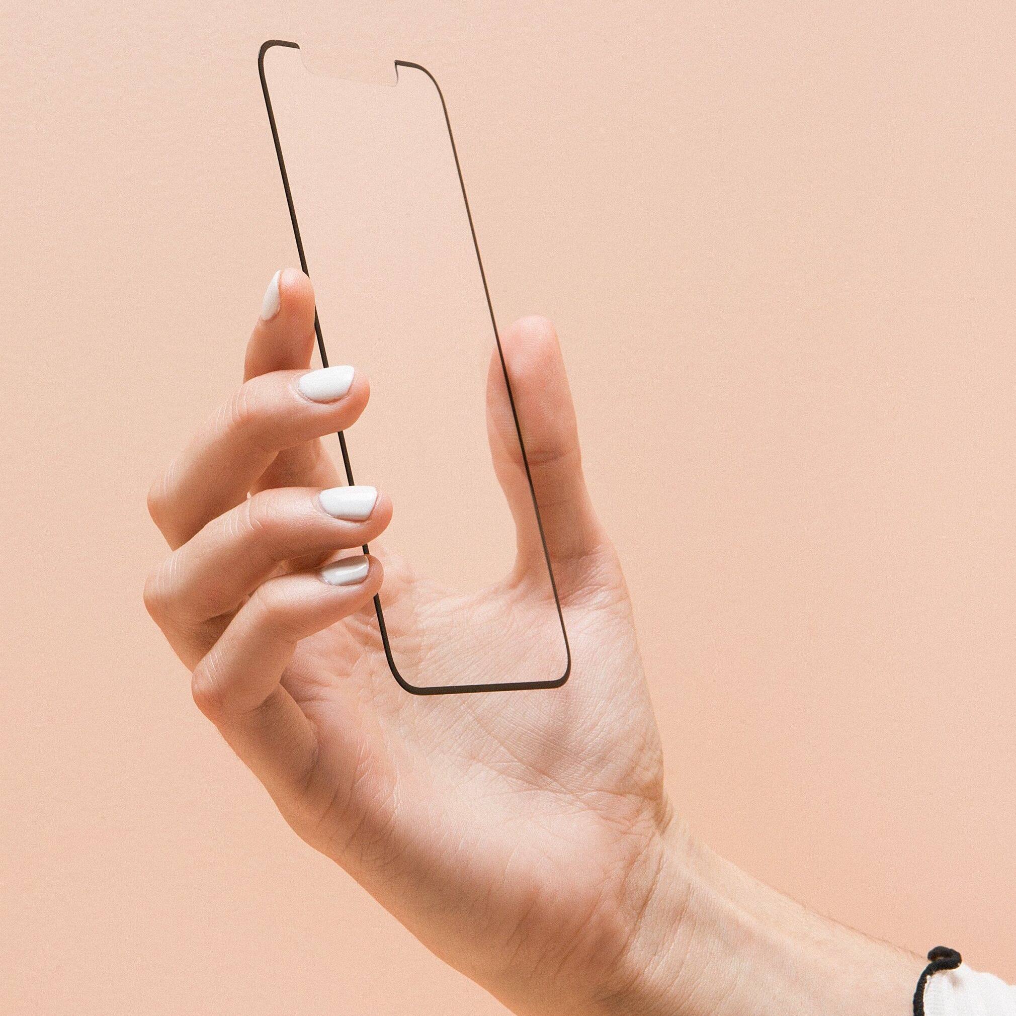 Alt View 1. Sonix - Sonix Seamless Glass Screen Protector for Apple iPhone X/XS, Edge-to-Edge Full Coverage Heavy Duty Tempered Glass - Clear.