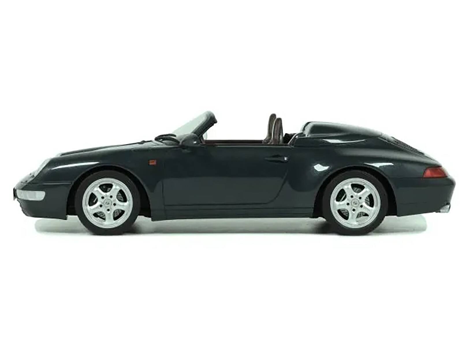 Alt View 1. GT Spirit - Porsche 993 Speedster Black 1/18 Model Car by GT Spirit - Black.