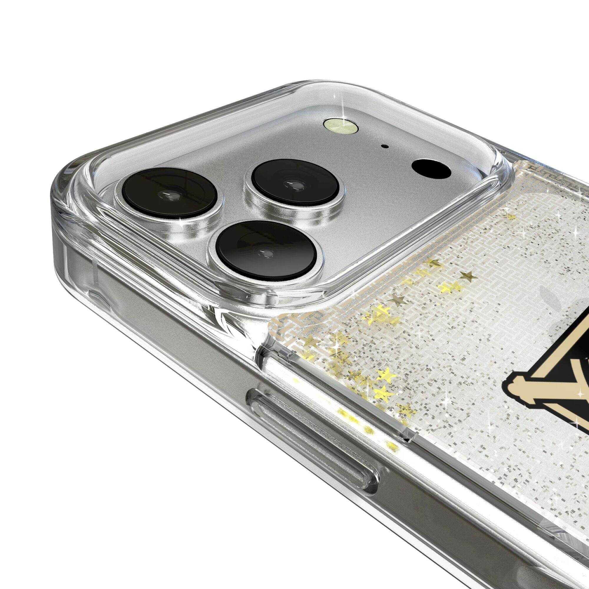 Alt View 2. Keyscaper - Army Black Knights Linen Logo iPhone Glitter Case - 15 - Multicolor.