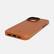 Left. The Ridge Wallet - Everyday Phone Case - iPhone 15 Pro Max - Tobacco Brown Leather - Tobacco Brown.