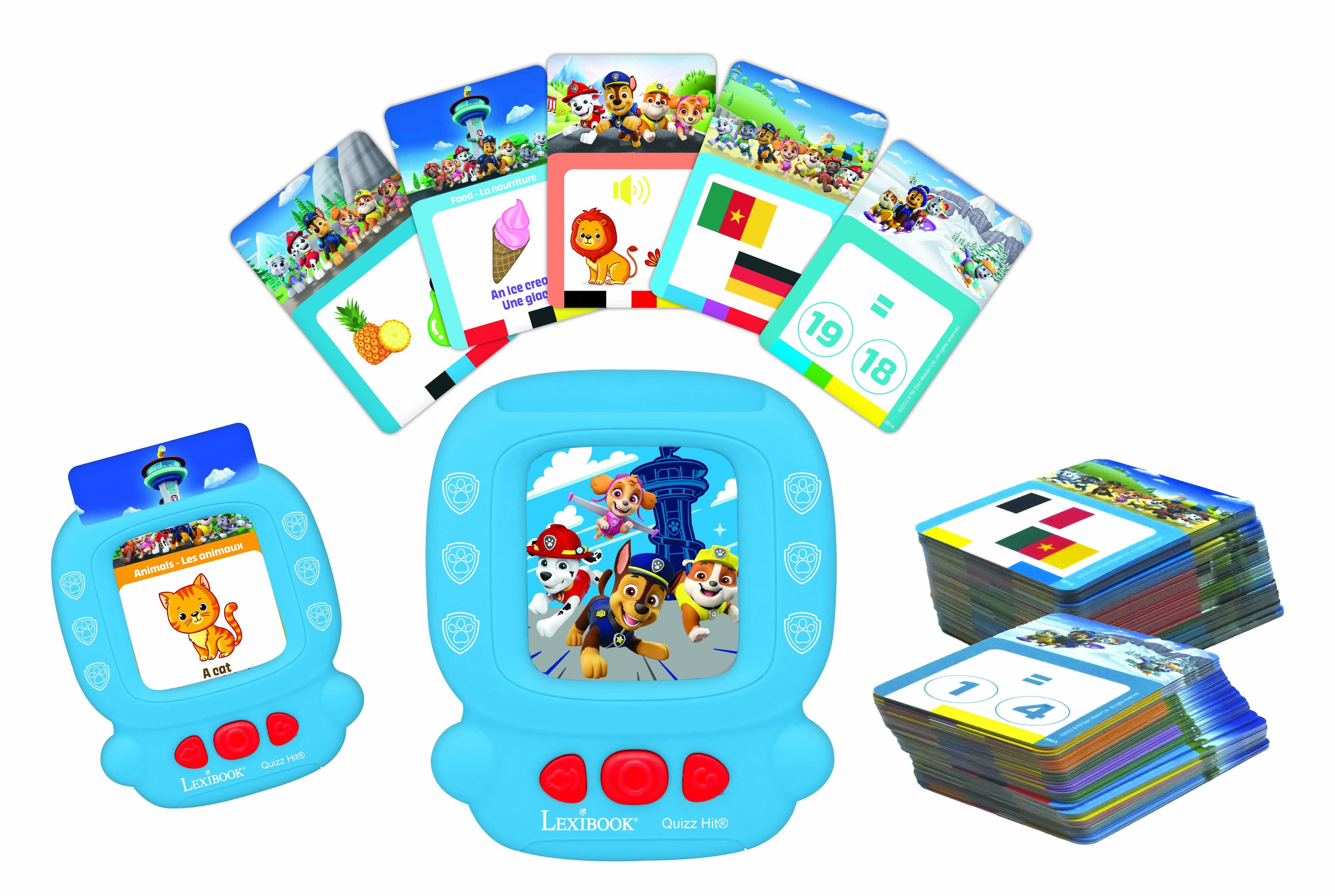 Lexibook - Paw Patrol Quizz Hit Bilingual Card Reader with 150 Educational Cards price history on PriceWatchPro