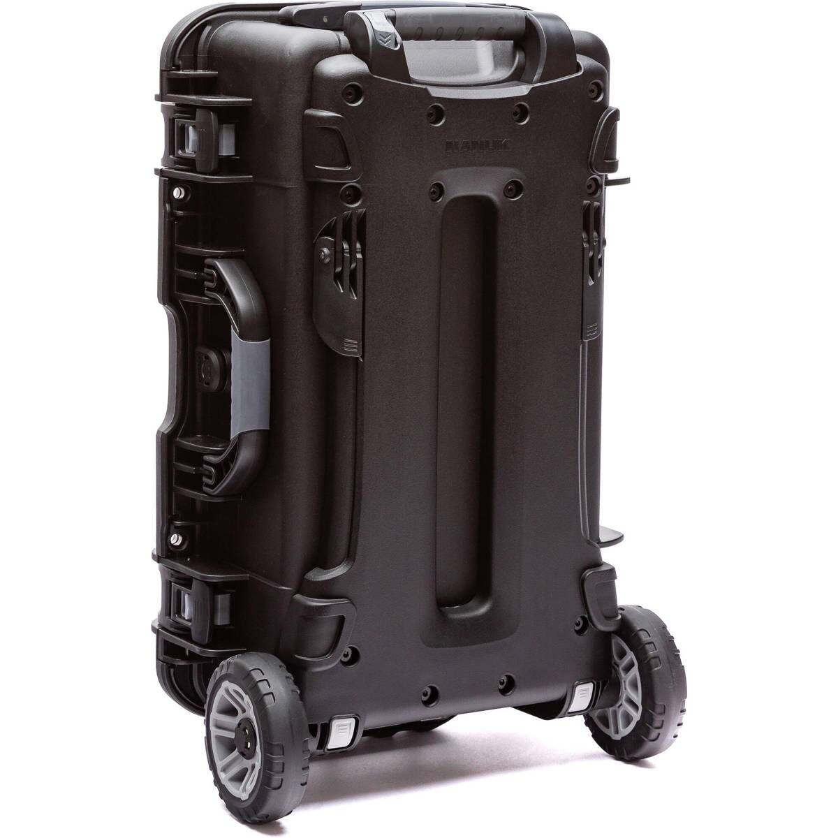 Alt View 2. NANUK - Nanuk R 935 Waterproof Hard Case Pro Photo Kit w/Heavy-Duty Wheels, Black.