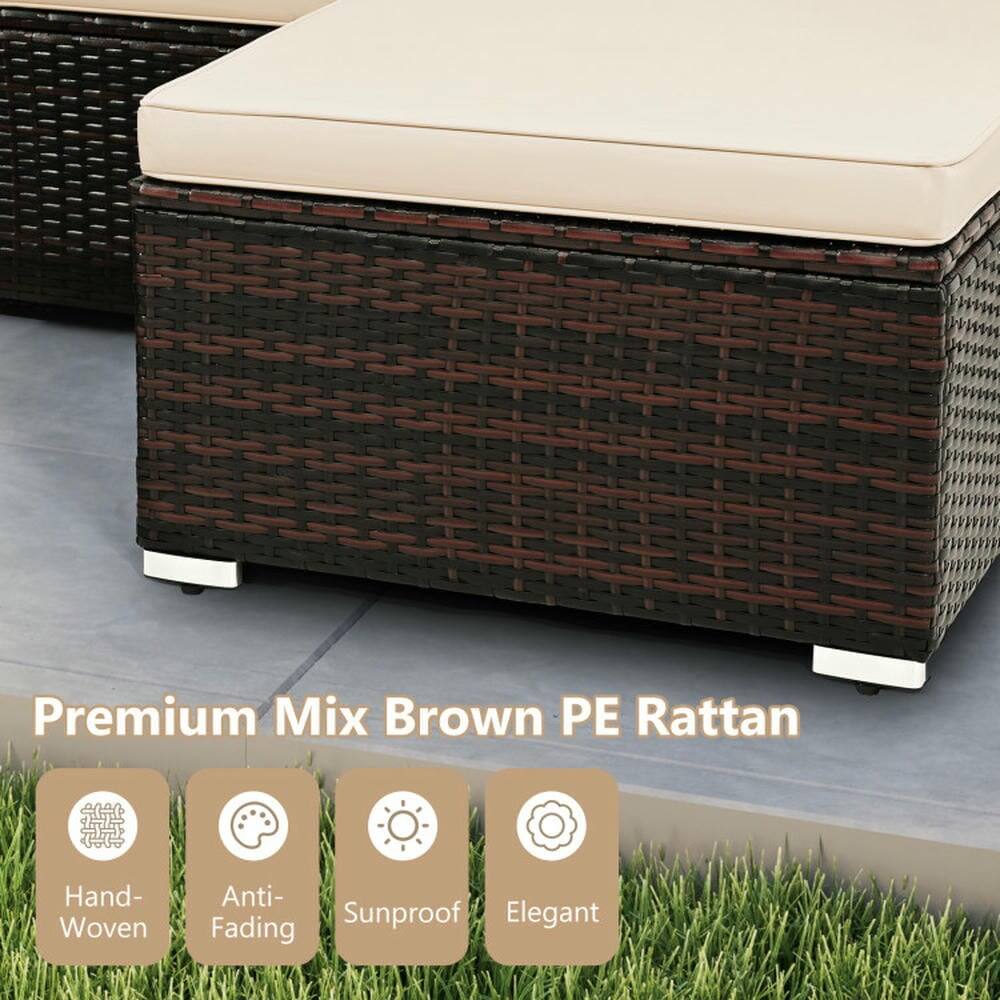 Premium Mix Brown PE Rattan

Hand-Woven
Anti-Fading
Sunproof
Elegant