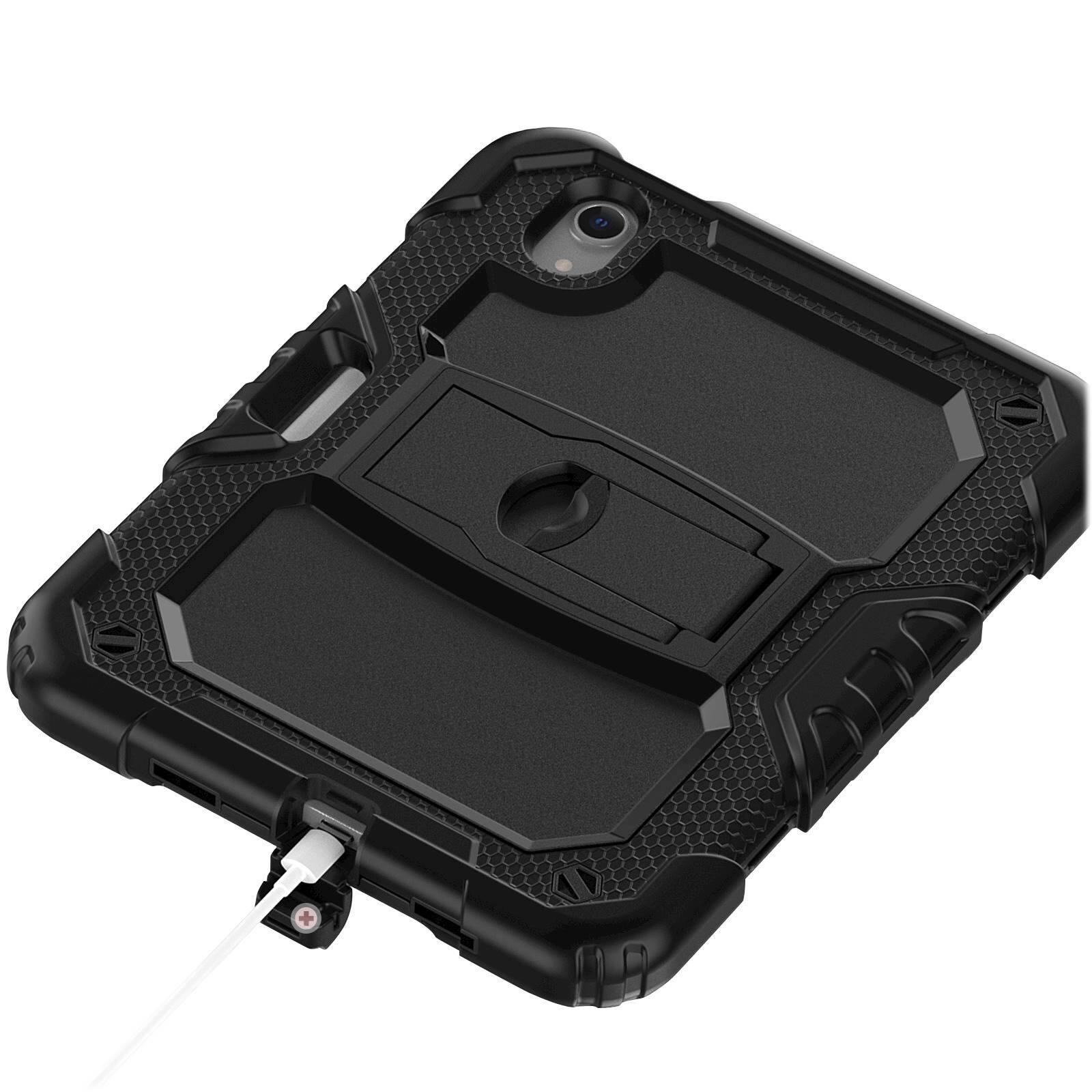 Alt View 13. SaharaCase - Defence Series Case for Apple iPad mini (A17 Pro) and Apple iPad mini (6th Generation 2021) - Black.