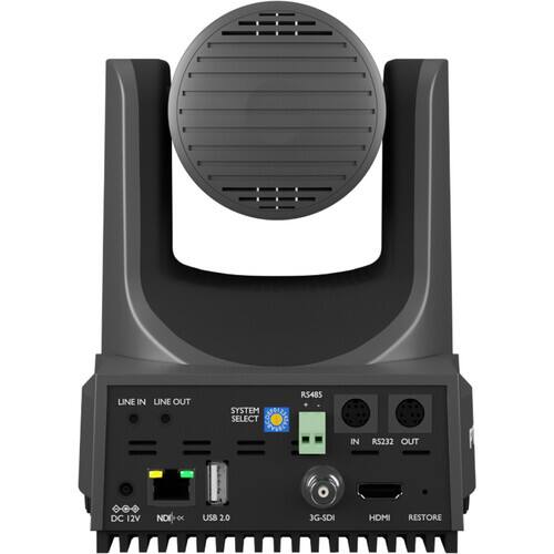 LINE IN LINE OUT  
SYSTEM SELECT  
RS485 IN RS232 OUT  
DC 12V ND  
USB 2.0  
JG-SDI  
HDMI  
RESTORE