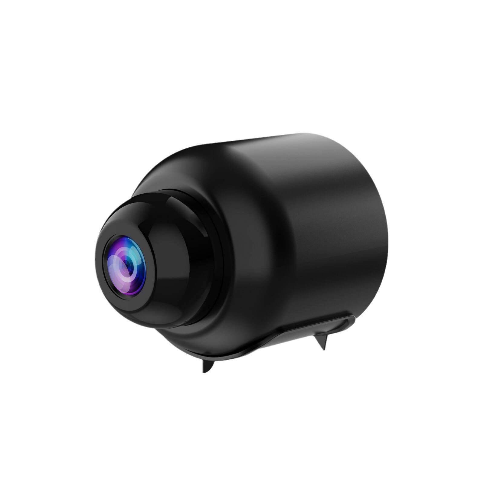 Front. Cluzine - Mini 1080P WiFi Security Camera, 120° Wide Angle, Night Vision, Motion Detection, Phone Remote.