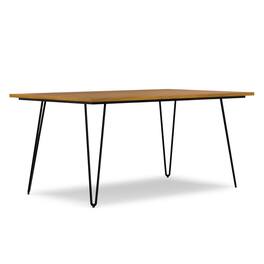Simpli Home - Hunter 66 inch x 40 inch Rectangle Industrial Dining Table - Oak