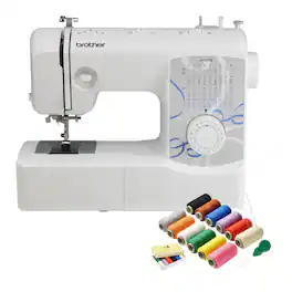Brother - XM3700 74-Stitch Function Free Arm Sewing Machine with LED Light Bundle